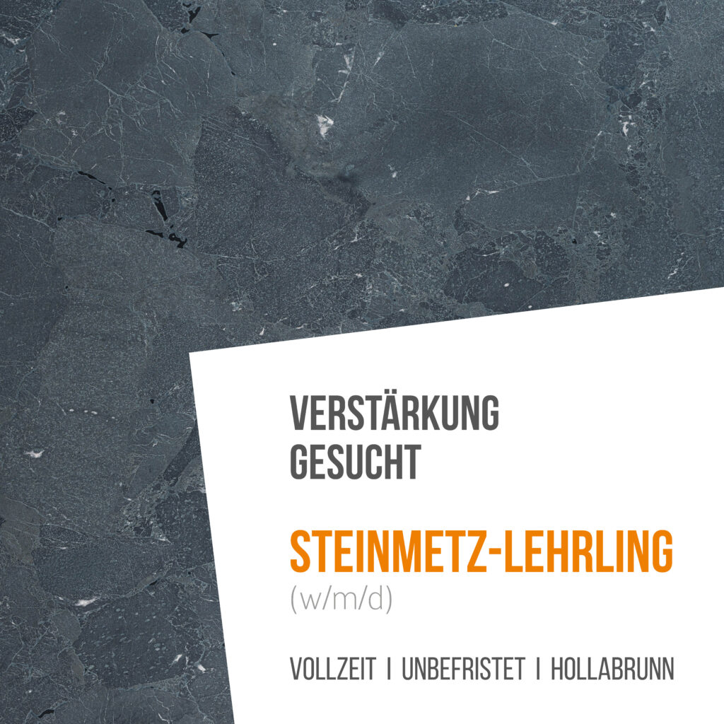 Stellenanzeige-Steinmetz-Lehrling